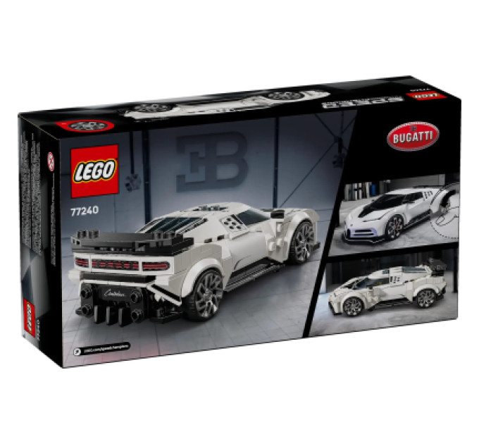 LEGO Конструктор LEGO Speed Champions Спортивний гіперкар Bugatti Centodieci (77240)