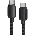 Essager Дата кабель USB-C to USB-C 2.0m 100W black Essager (EXCTT1-WLA01-P)