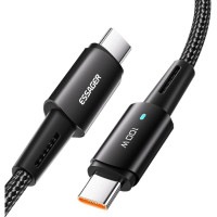 Дата кабель USB-C to USB-C 3.0m 100W black Essager (EXCTT1-CGC01)