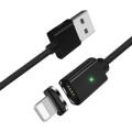 Essager Дата кабель USB 2.0 AM to Lightning Magnetic black Essager (EXCCXL-ML01)