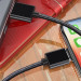 Essager Дата кабель USB 2.0 AM to Lightning Magnetic black Essager (EXCCXL-ML01)