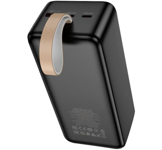 HOCO Батарея універсальна HOCO 40000mAh Aquila PD/3.0/65W QC/3.0 Black (DB82 / 714726)