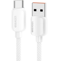 Дата кабель USB 2.0 AM to USB-C 1.0m 100W white Essager (EXC7A-WL02-P)