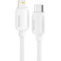 Essager Дата кабель USB-C to Lightning 1.0m 20W white Essager (EXCTL-WL02-P)