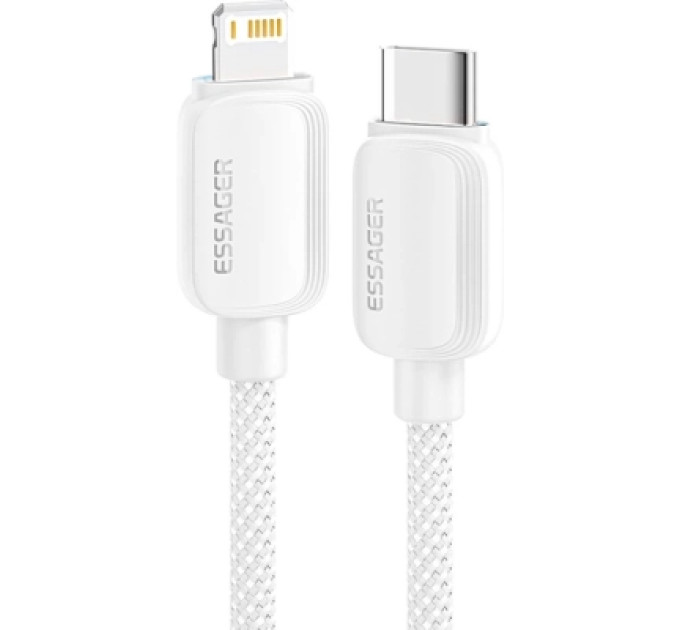 Essager Дата кабель USB-C to Lightning 1.0m 20W white Essager (EXCTL-WL02-P)