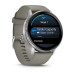 Garmin Смарт-годинник Garmin Venu 4 45mm Silver with Siliver Gray Silicone (010-03014-41)
