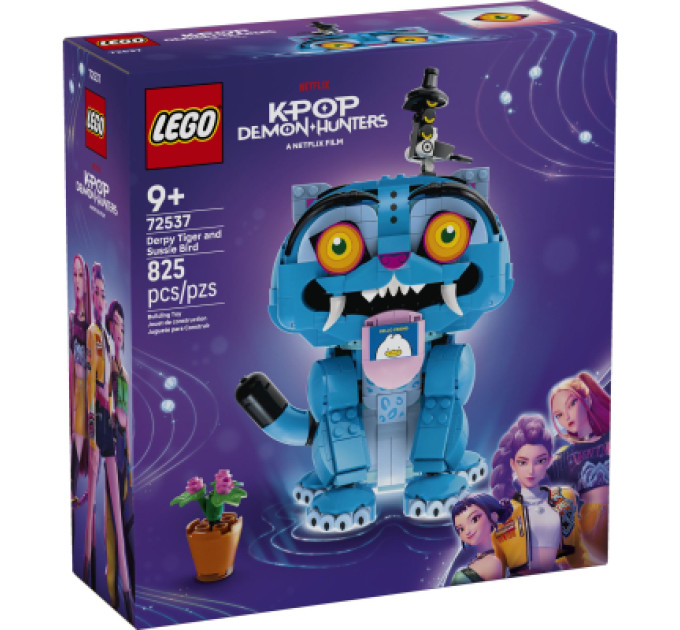 LEGO Конструктор LEGO KPop Demon Hunters Дерпі Тайгер та Сюссі Берд (72537)