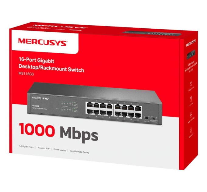 Mercusys Комутатор MS116GS MERCUSYS