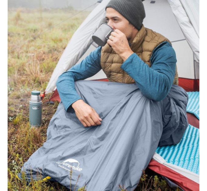 Naturehike Спальний мішок Naturehike Summer надлегкий LW180 NH21MSD09 L (15C) M Light Green (6927595777930-L)