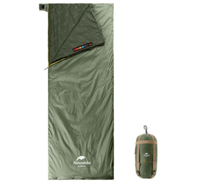 Naturehike Спальний мішок Naturehike Summer надлегкий LW180 NH21MSD09 L (15C) M Light Green (6927595777930-L)