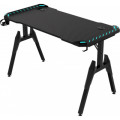 GT Racer Комп'ютерний стіл GT Racer GT Racer T-1444 (140x60x73) Black (T-1444 (140x60x73) Black)