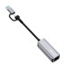 ColorWay Адаптер USB-C + USB A to RJ45 Ethernet 1000Mbps ColorWay (CW-AD-CRG)