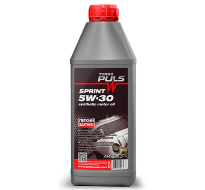 TURBO PULS Моторна олива TURBO PULS SPRINT 5W-30, API SL/CF 0.85л (4823110406137)