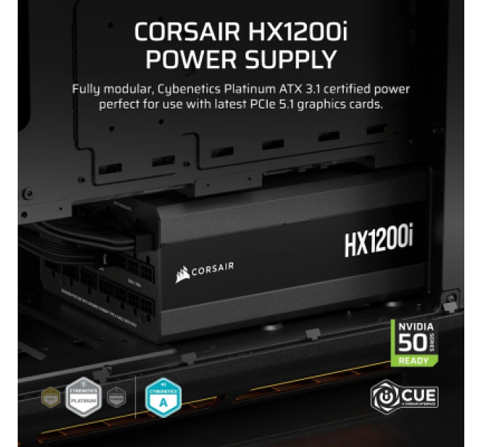 Corsair Блок живлення Corsair 1200W HX1200i (CP-9020307-EU)