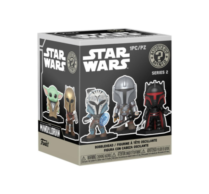 Funko Pop Фігурка Funko Pop сюрприз Mystery Minis Star Wars Мандалорець S2 (81366)