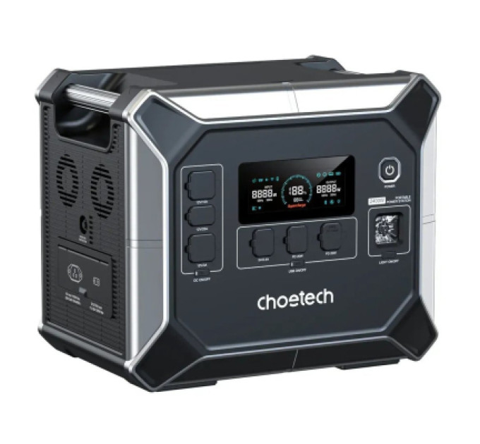 Choetech Зарядна станція Choetech BS067 2400W 2048Wh (BS067)