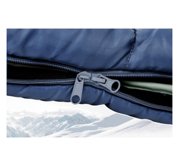 Naturehike Спальний мішок Naturehike з капюшоном MJ600 CNK2300SD014, темно-блакитний (6976507663977)
