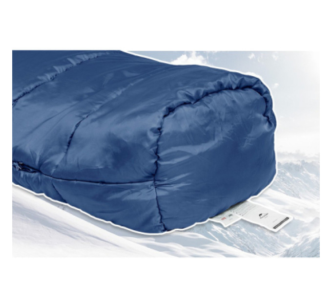 Naturehike Спальний мішок Naturehike з капюшоном MJ600 CNK2300SD014, темно-блакитний (6976507663977)