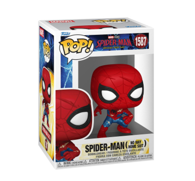 Funko Pop Фігурка Funko Pop серії Людина-павук: Абсолютно новий день - Людина-павук (після битви) (83964)