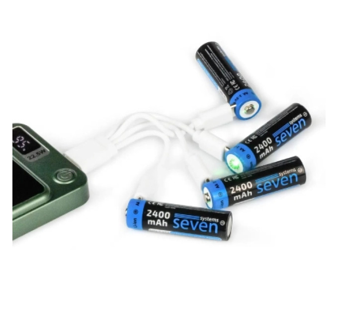 SEVEN Systems Акумулятор SEVEN Systems SEVENAA1.5VLi-ion4