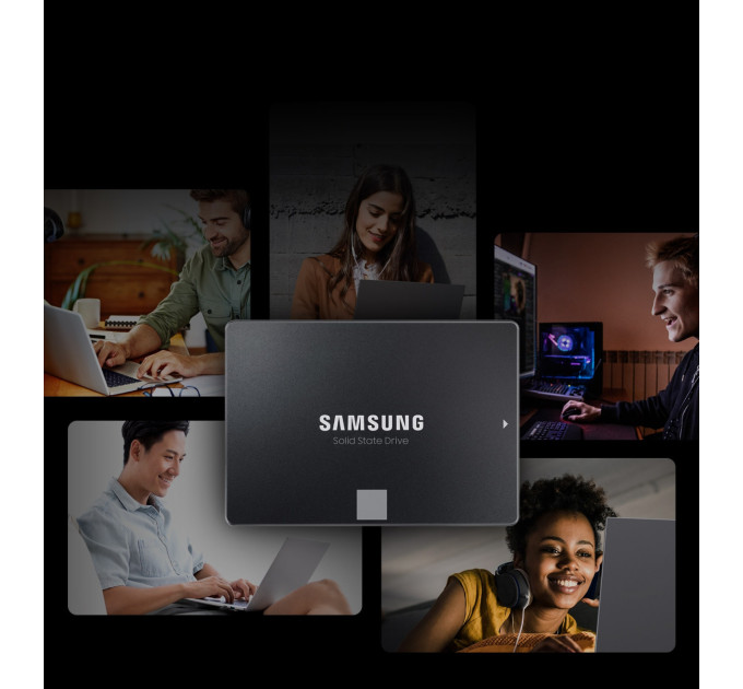 Samsung Накопичувач 2.5" SSD 1TB Samsung 870 EVO (MZ-77E1T0B/EU)
