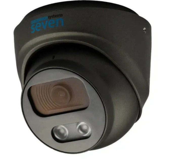 SEVEN Systems Камера відеоспостереження SEVEN Systems IP7215PA-DL (2.8) black