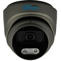 Камера відеоспостереження SEVEN Systems IP7215PA-DL (2.8) black
