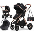Kidilo Коляска Kidilo 3в1 H2D (Black) (1111556)