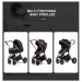 Kidilo Коляска Kidilo 3в1 H2D (Black) (1111556)