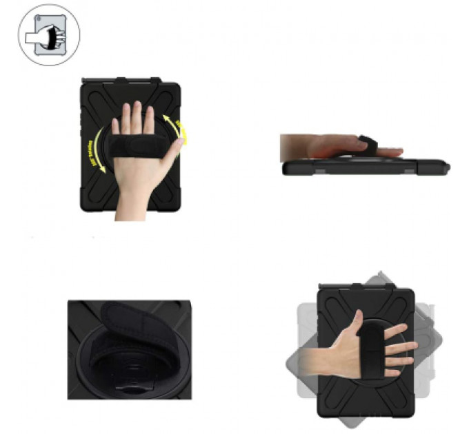 Чохол до планшета BeCover Heavy Duty Case Samsung Galaxy Tab Active 4 Pro SM-T636B 10.1" Black (710048)