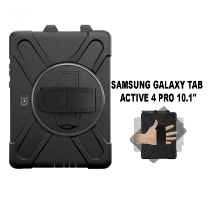 Чохол до планшета BeCover Heavy Duty Case Samsung Galaxy Tab Active 4 Pro SM-T636B 10.1" Black (710048)