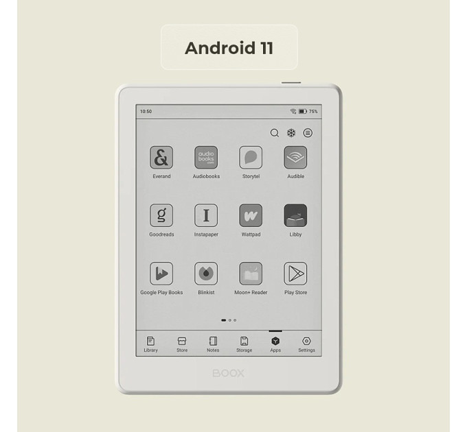 BOOX Електронна книга BOOX Go 6 (Gen II) Shell