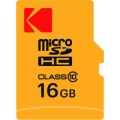 Kodak Карта пам'яті Kodak 16GB microSDHC class 10 UHS-I (EKMSDM16GHC10CJ60K)