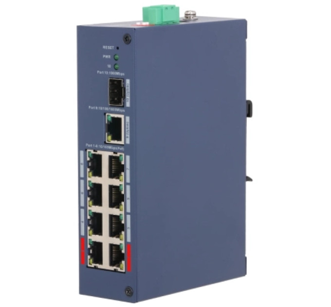 Dahua Комутатор мережевий Dahua DH-CHS4110-8ET-110