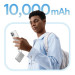 Baseus Батарея універсальна Baseus PicoGo 10000mAh 45W PD, QC, Galaxy Natural Titanium (P10076803853-00)