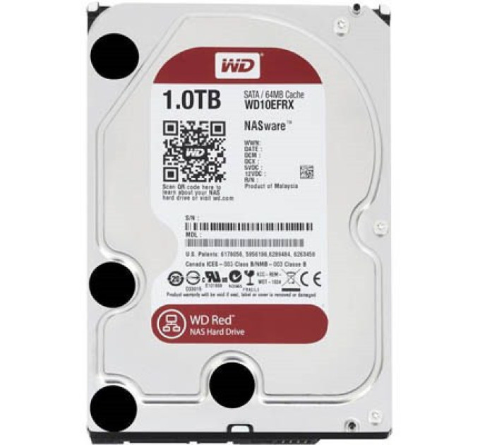 Жорсткий диск 3.5" 1TB WD (WD10EFRX)