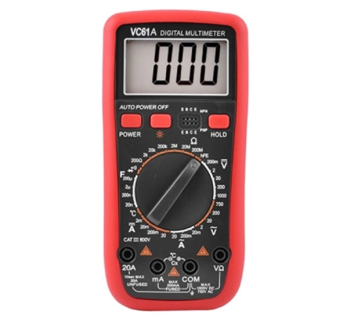 Voltronic Цифровий мультиметр Voltronic VC-61A, V, A, R, Q50 (VC-61A)