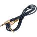 HOCO Кабель мультимедійний 3.5mm M to 3.5mm M 1.0m 90-degree UPA02 Black HOCO (6957531025665)