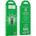 HOCO Дата кабель USB 2.0 AM to USB-C 1.0m 3A nylon X50 black HOCO (6931474734235)
