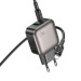 BOROFONE Зарядний пристрій BOROFONE BAS54A Absolute 1xUSB-C PD20W + 1xUSB QC3.0 + cable USB-C to Lightning Black (6941991116216)
