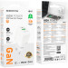 BOROFONE Зарядний пристрій BOROFONE BN27 Fuente 1xUSB-C PD20W + 1xUSB QC3.0 White (6941991120268)