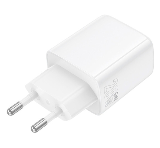 BOROFONE Зарядний пристрій BOROFONE BN27 Fuente 1xUSB-C PD20W + 1xUSB QC3.0 White (6941991120268)
