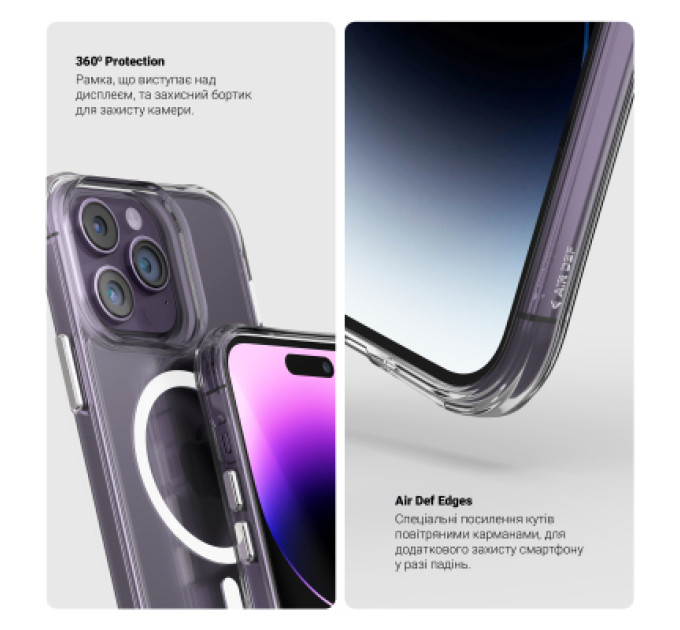 Armorstandart Чохол до мобільного телефона Armorstandart Clear MagCase Samsung Flip7 FE / Flip6 5G Transparent (ARM88136)