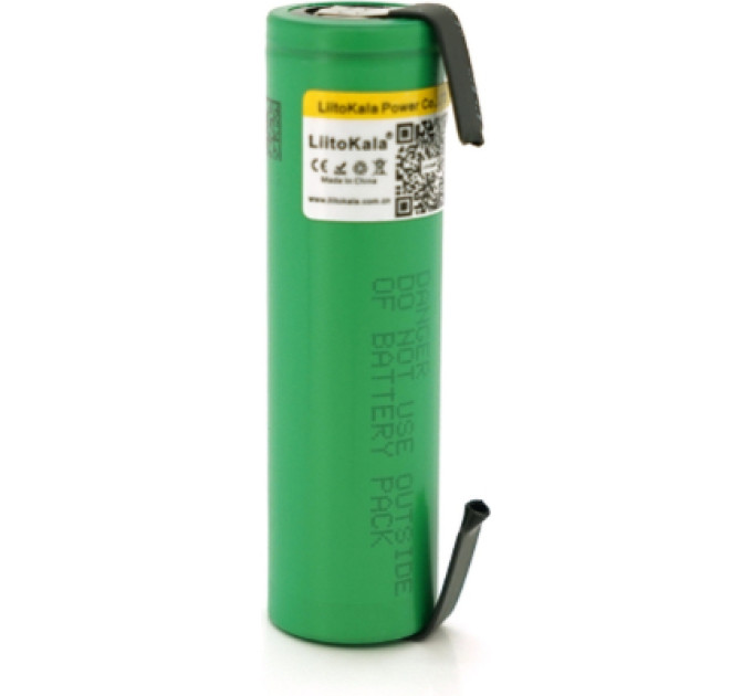Liitokala Акумулятор 18650 2600mah (2500-2600mah), 3.7V(2.75-4.2V), Green Liitokala (Lii-VTC5A-N)