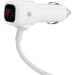 HOCO Зарядний пристрій HOCO 2xUSB 10.5W + 3x car socket silver (6957531050896)