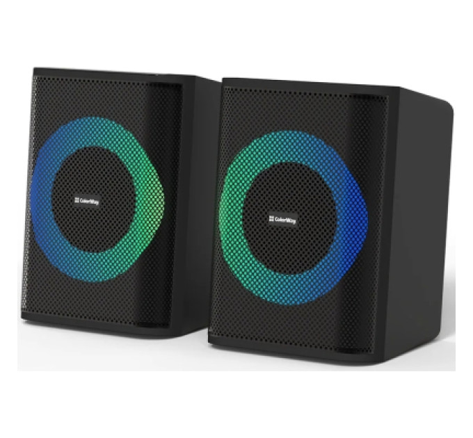 ColorWay Акустична система ColorWay PulseRing 2.0 RGB USB Black (CW-SPU04BK)