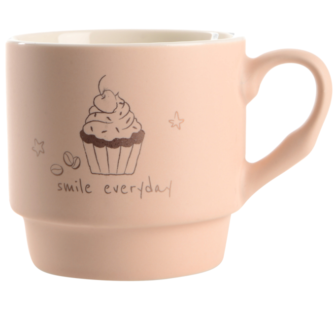 Чашки Limited Edition MORNING COFFEE /НАБІР/4х340 мл на мет.підст (B248-E0963)