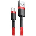 Baseus Дата кабель USB 2.0 AM to Type-C 2.0m 2A Red Baseus (CATKLF-C09)