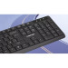 Canyon Клавіатура Canyon KB-W01 Water resistant Wireless UA Black (CNE-CKEYW01)