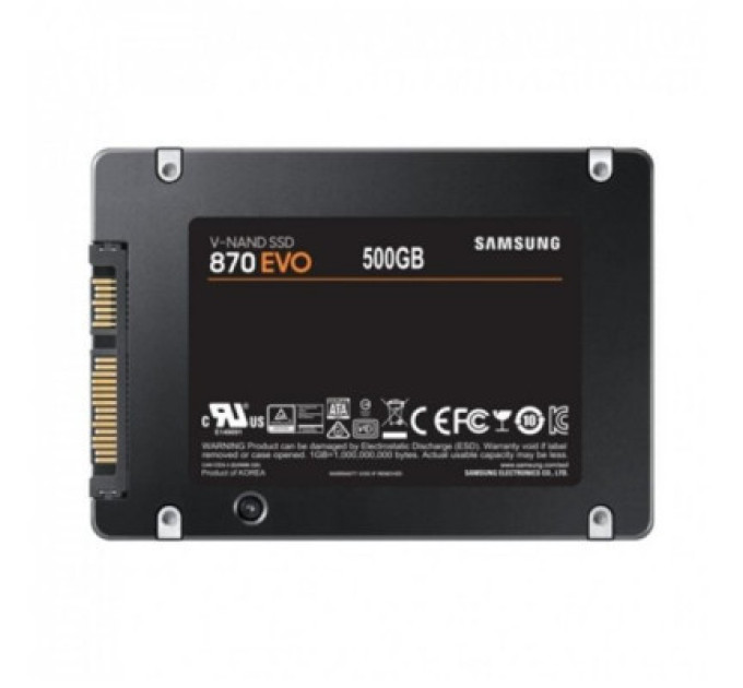 Накопичувач SSD 2.5" 500GB 870 EVO Samsung (MZ-77E500B/EU)